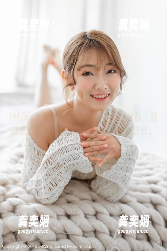IMiss爱蜜社 - 杨晨晨sugar的白丝，经过这些图片的展示，叫人有些难以自已。