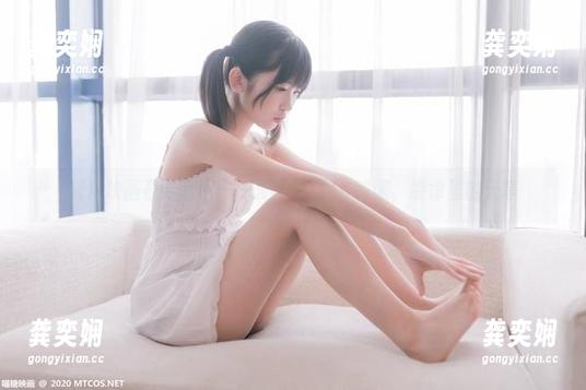 喵糖映画最新套图——夏季校服JK制服，旋律里的无辜