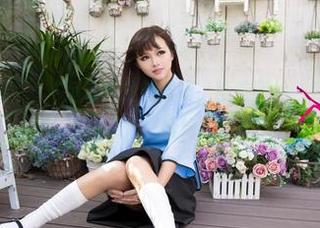 UGirls尤果网 – “运动中的赵智妍，精选图片：为肌肉也为了一点点“妖艳”。