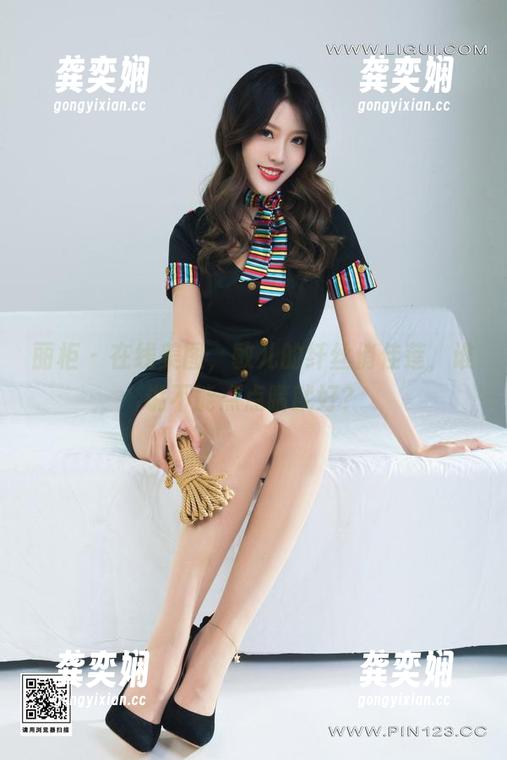 丽柜-敏儿 丽柜 - 在线美图,敏儿的纤丝俏佳莲,谁说不能点点睛就好?