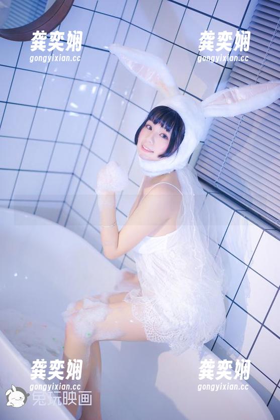 兔玩映画 收集美好:兔玩映画写真里的格子裙少女