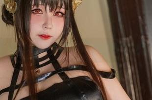 免费写真在线，咔喵的小恶魔造型也太撩了吧！