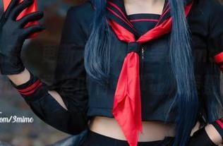 校服风采，更新了。从弥美Mime身上我感叹，学生的青春真让人羡慕。