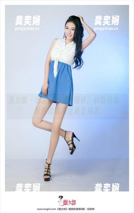 推女郎-林萌萌 推女郎 - 私房里的校服情怀:林萌萌说,学校的味道也是五月天